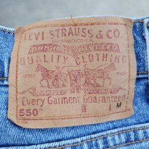 Vtg. Levi's 550 Made in USA Jeans